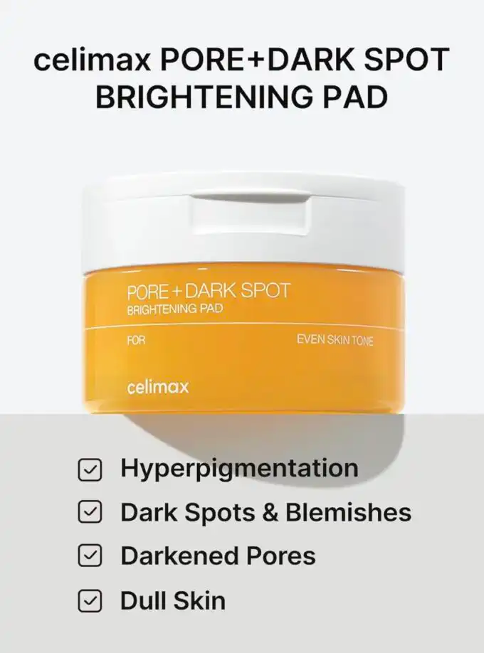 Celimax Pore+Dark Spot Brightening Pad 100ml / 40pads - Image 2
